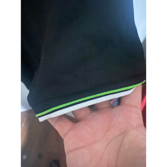 Hugo Boss Milanesi Italy Paddy Black Polo Shirt Size XXL - Picture 4 of 7